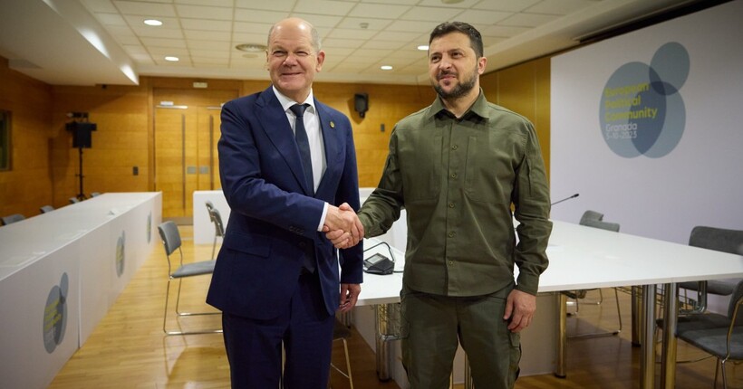 Шольц на зустрічі з Зеленським пообіцяв Україні додаткову систему ППО Patriot